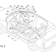Illustration for article titled Get a Load of These Helmet and ‘Burrito’ Airbag Patent Applications From Ford